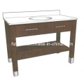 Hotel Solid Wood Bathroom Vanity (BA-1124)